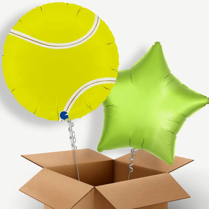 Tennis Ball Helium Balloon Two | Party Save Smile