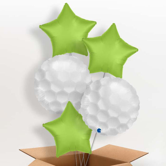 Golf Helium Balloons in a Box - 5 Balloon | Party Save Smile