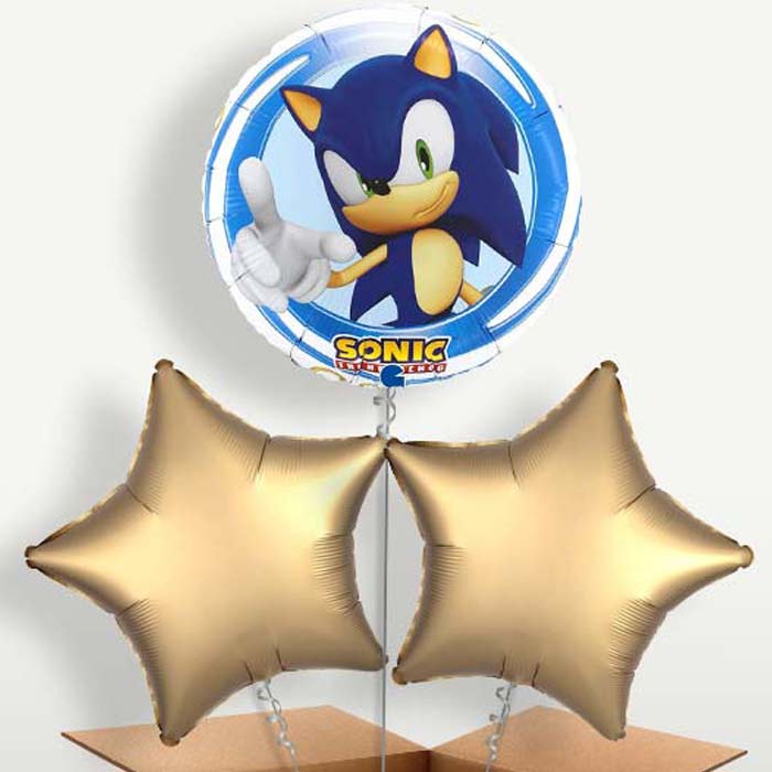 Sonic the Hedgehog Helium Bunch of Balloons | Party Save Smile