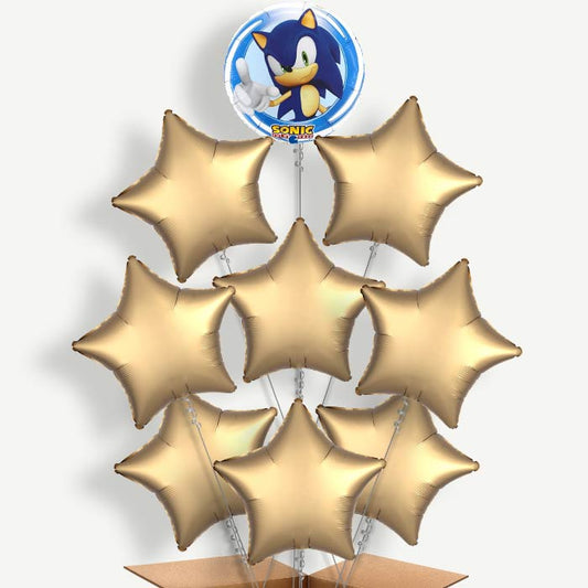 Sonic the Hedgehog Helium Balloon Bundle | Party Save Smile