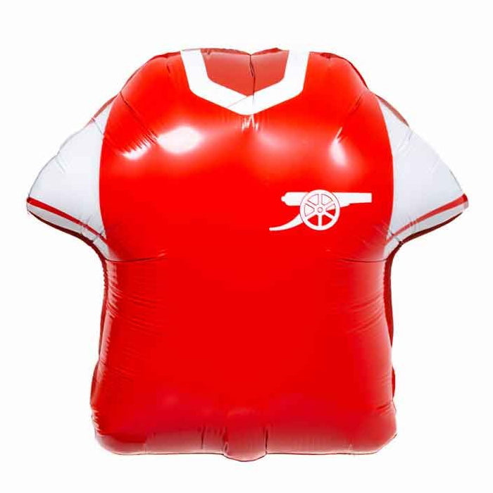 Arsenal Football Shirt Foil Balloons 20 Inches | Party Save Smile