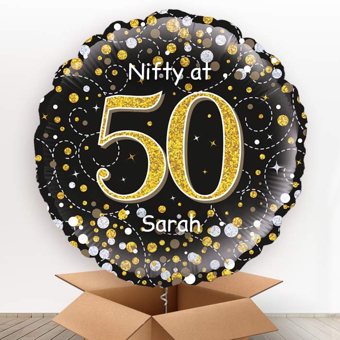 80th Birthday Helium Balloon & Decoration Package Hot Pink & Silver