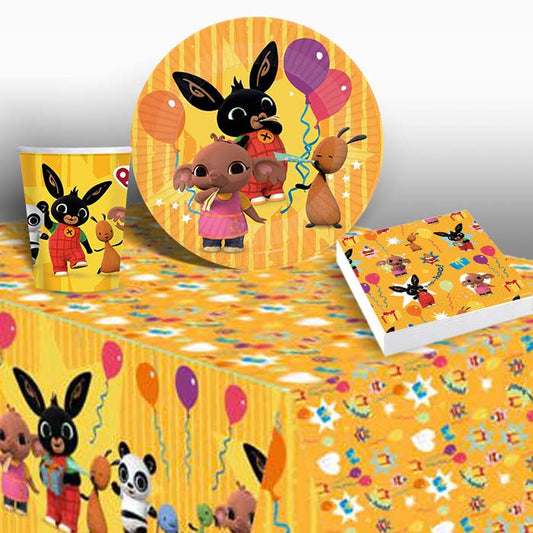 Bing the Rabbit Party Kit: Tableware Kit | Party Save Smile