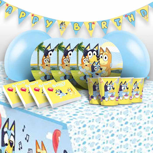 Bluey Party Pack: Kit with Decorations | Party Save Smile