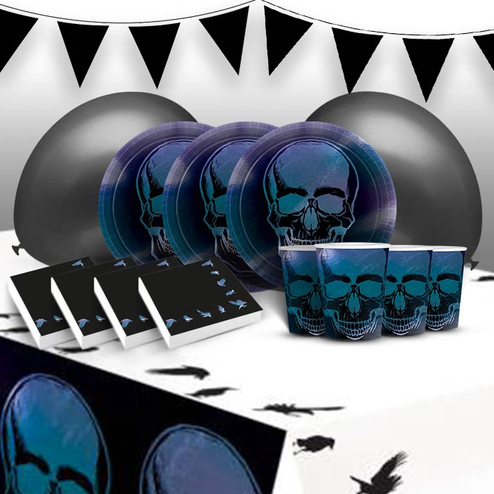 Halloween Party Pack with Decorations - Boneshine | Party Save Smile