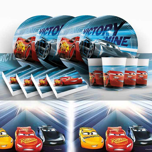 Disney Cars Party Tableware Pack (Victory is Mine) - Party Save Smile
