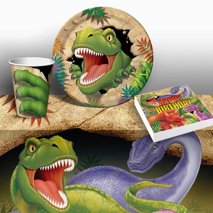 Dinosaur Blast Tableware Kit: Party Pack | Party Save Smile