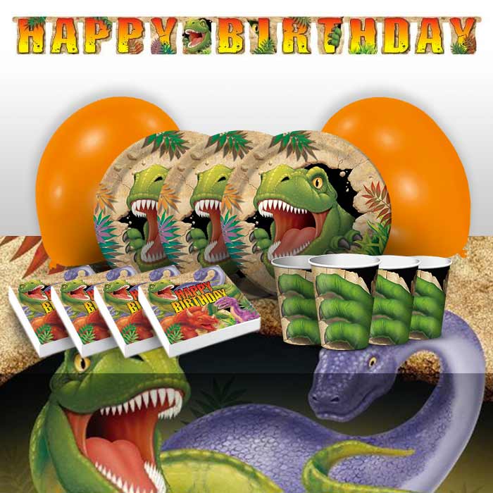 Dinosaur Blast Party Pack with Decorations | Party Save Smile