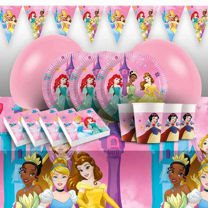 Disney Princesses Party Supplies, Decorations, Banners, Balloons and Party Bags