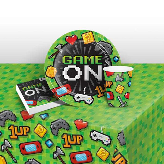 Game On Gaming Party Pack Tableware