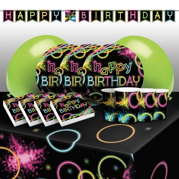 Neon Party Pack: Neon Party Kit | Party Save Smile