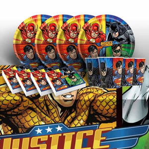 Justice League Tableware Kit: Party Pack
