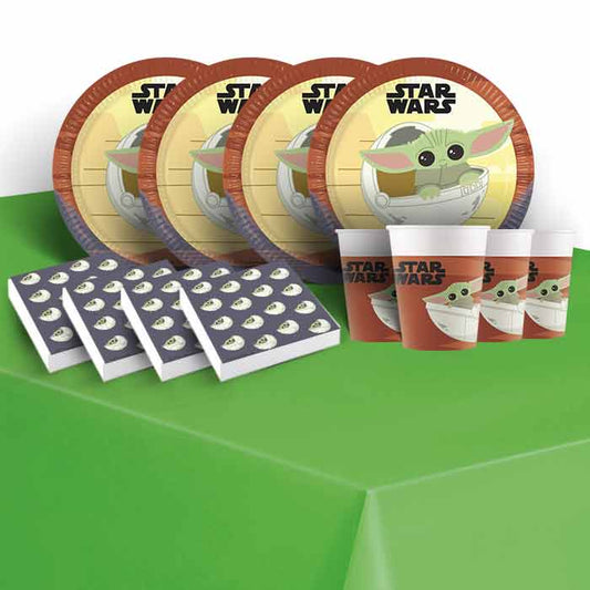 The Mandalorian Tableware Party Kit | Party Save Smile