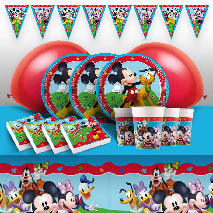Mickey Mouse Party Supplies, Decorations, Banners, Balloons and Party Bags