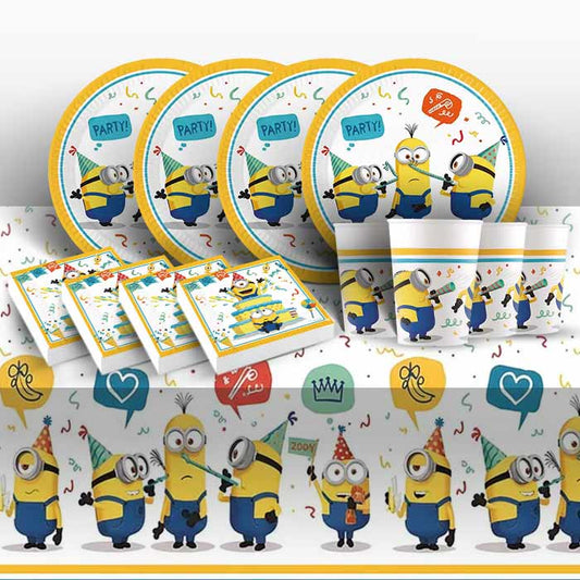 Minions Plates and Napkins Tableware Pack