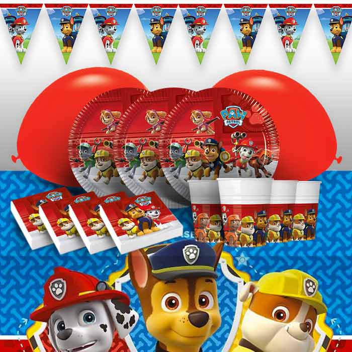 Paw Patrol Party Pack with Decorations | Party Save Smile
