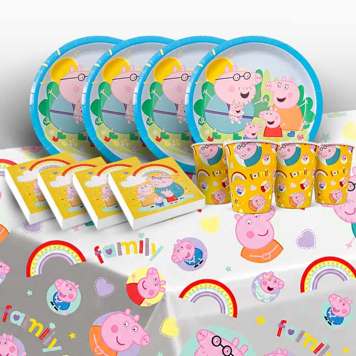Peppa Pig Tableware Party Pack