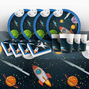Space Themed Tableware Party Pack