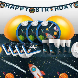 Space Themed Party Pack with Decorations