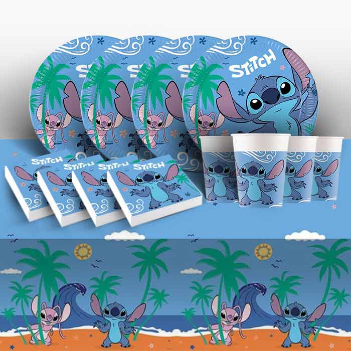 Lilo and Stitch Tableware Party Pack | Party Save Smile
