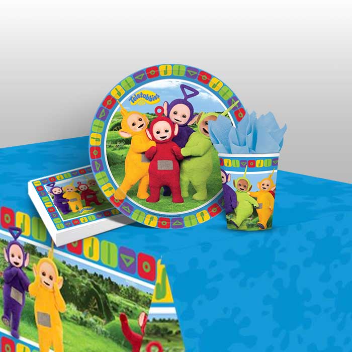 Teletubbies Party Pack: Tableware Party Kit | Party Save Smile