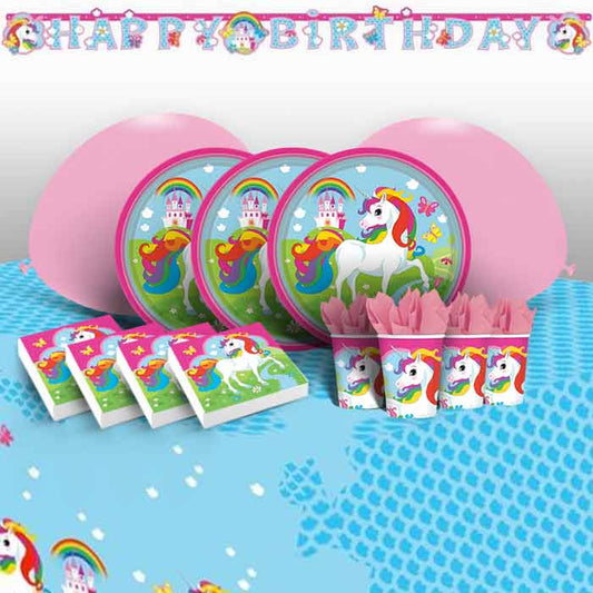 Pink Unicorn Party Packs (Premium)