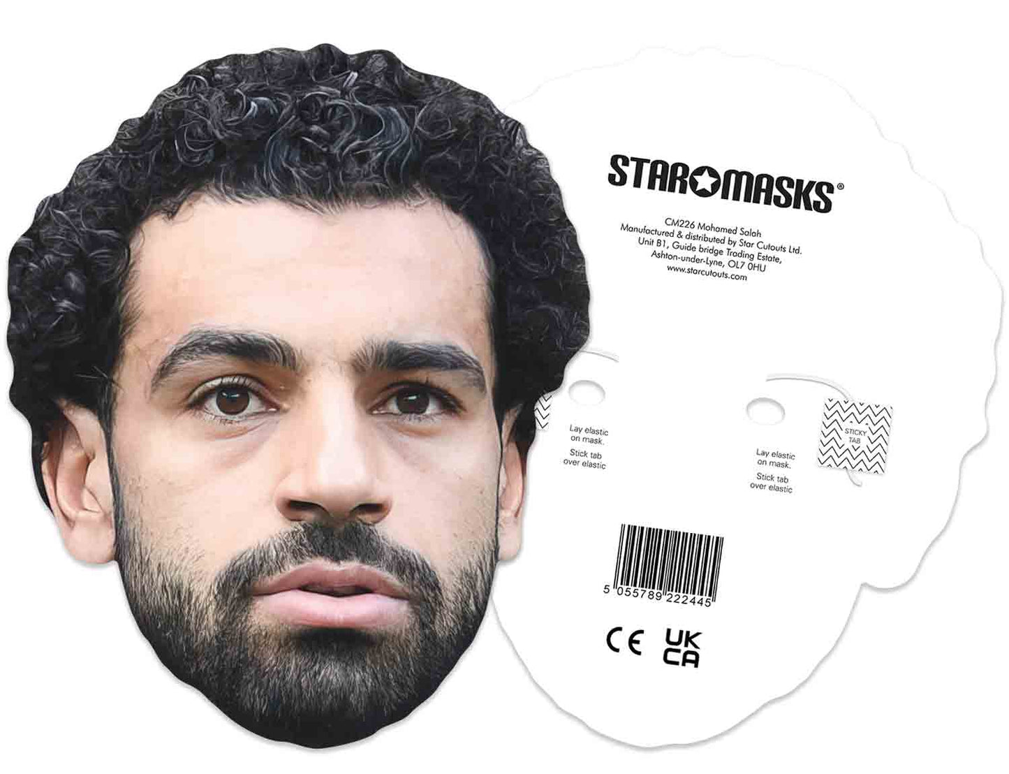 Mo Salah Face Mask - Single Face Mask
