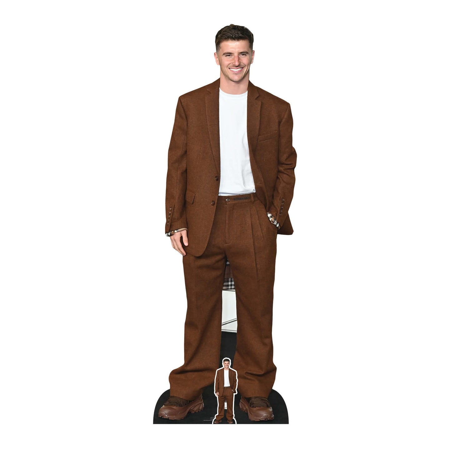 Mason Mount Cardboard Cutout Height 182cm Lifesize With Mini