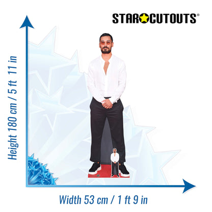 Ilkay Gundogan Lifesize Cardboard Cut Out With Mini