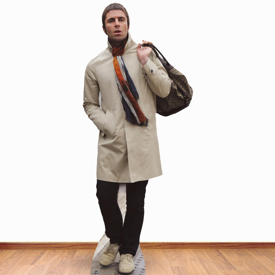 Liam Gallagher Cardboard Cutout Life Size Height 180cm With Mini