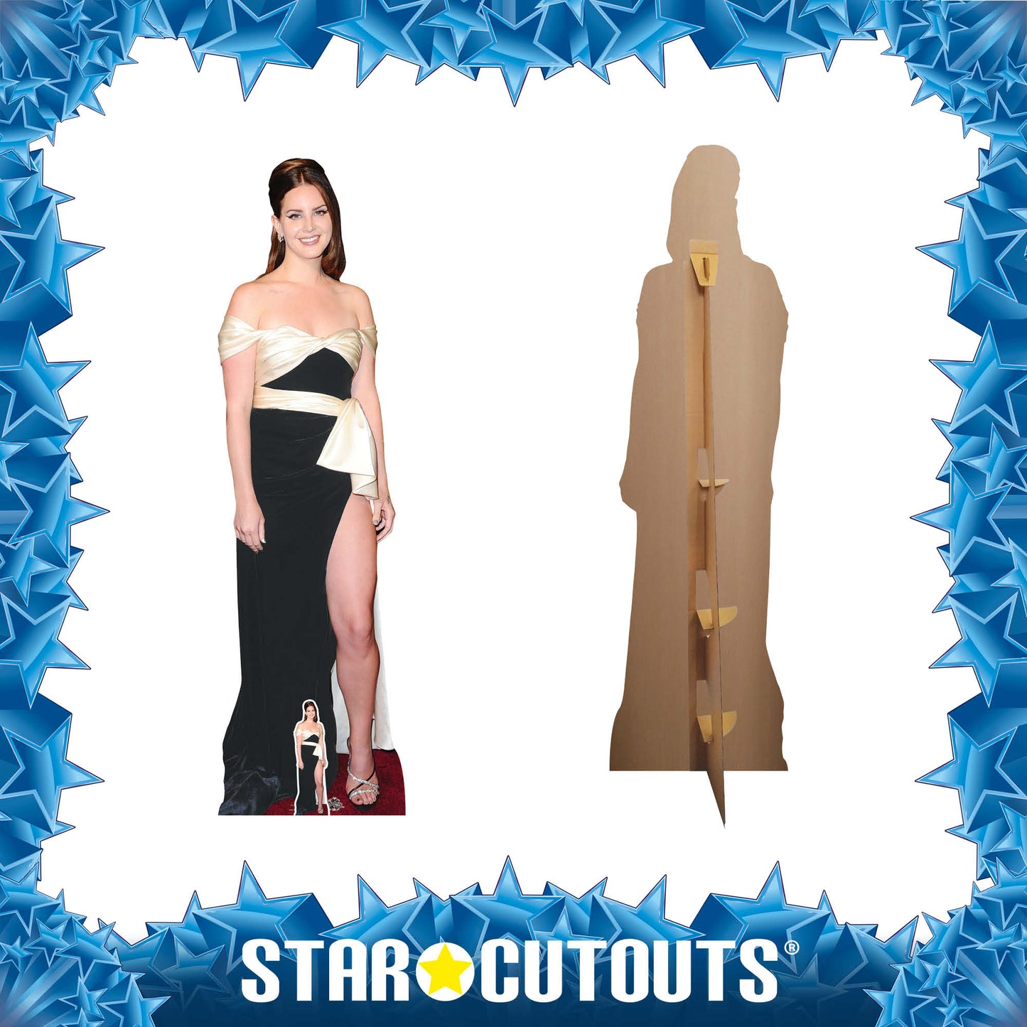 Lana Del Rey Cardboard Cutout Height 171cm with Mini
