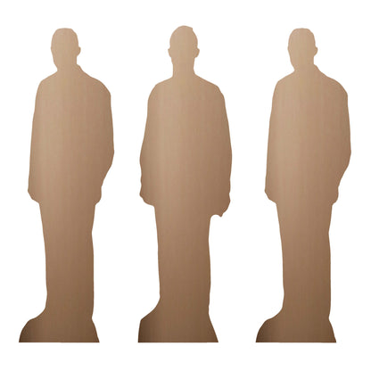 Cristiano Ronaldo Cardboard Cutout Three Pack Shelf Top Cutout Height 31cm