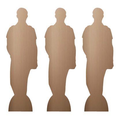 Cardboard Cutout of Lando Norris Three Pack Shelf Top Cutout Height 31cm