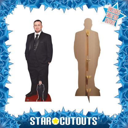 Luke Littler Cardboard Cutout Life Size Height 171cm