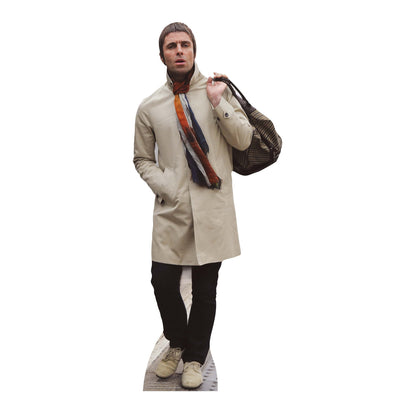 Liam Gallagher Cream Jacket Mini Cardboard Ctuout Height 90cm