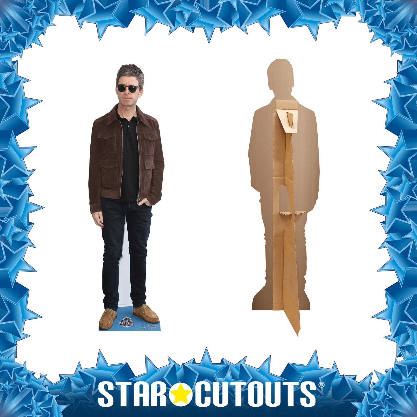 Noel Gallagher Mini Cardboard Cutout Height 90cm