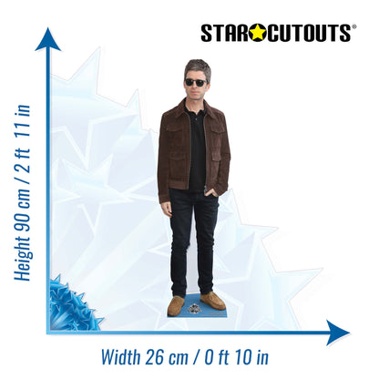 Noel Gallagher Mini Cardboard Cutout Height 90cm