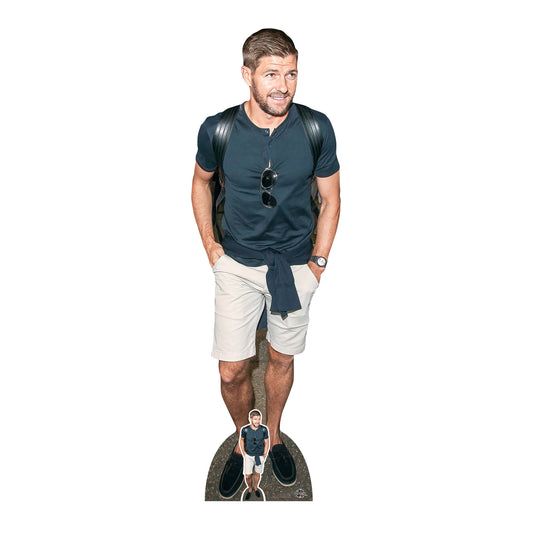 Steven Gerrard Cardboard Cutout Height 184cm Lifesize Cut Out With Mini