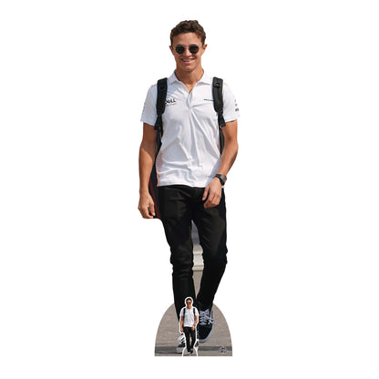 Lando Norris Life Size Cutout Motor Racing Casual Height 171cm