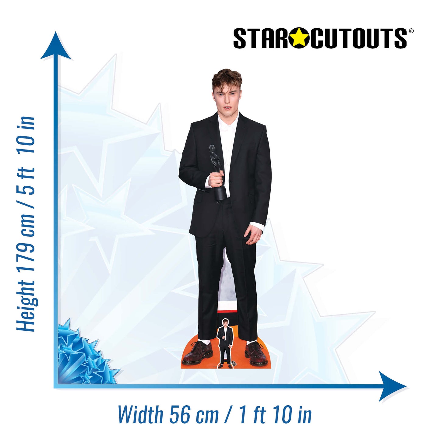 Sam Fender Cardboard Cutout Life Size Height 179cm With Mini