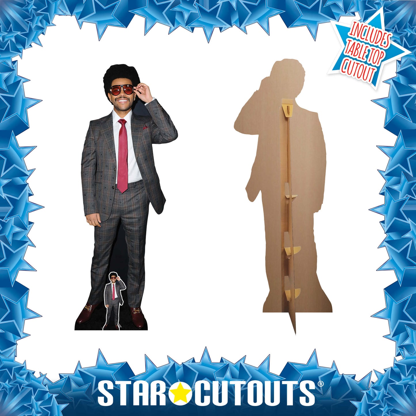 The Weeknd Cardboard Cutout Height 183cm Life Size Cut Out