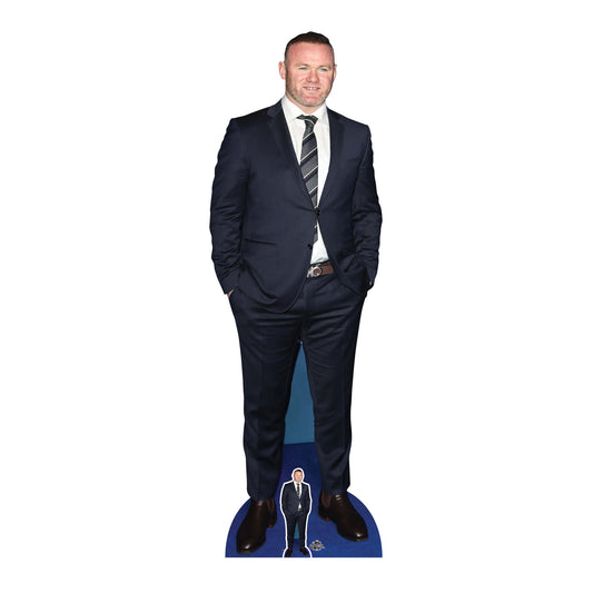 Wayne Rooney Cardboard Cutout Height 177cm Lifesize Cut Out With Mini