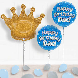Happy Birthday Dad Balloon Delivery in a Box