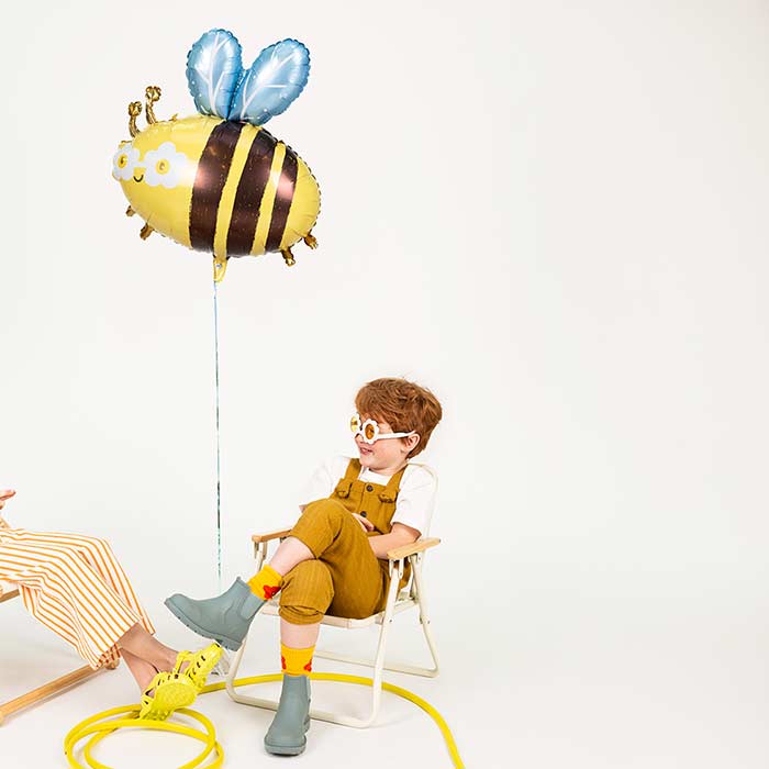 Bumble Bee Giant Foil Balloon 63.5x72 cm