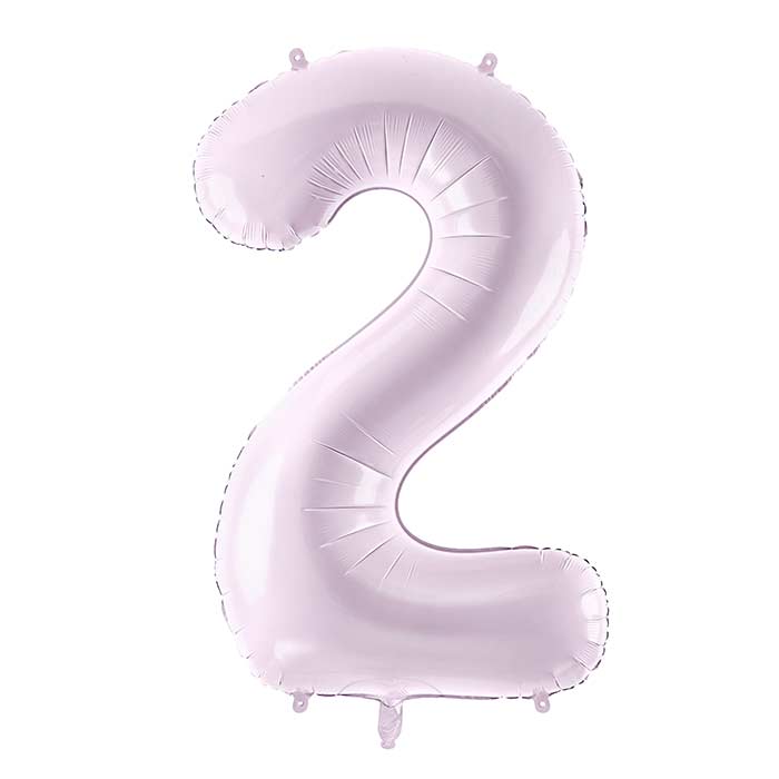 Light Purple 2 Number Balloon 28 Inches | Party Save Smile