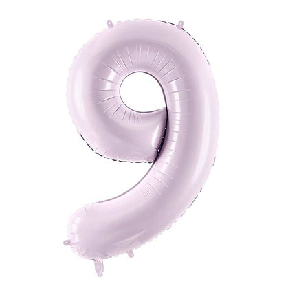Light Purple 9 Number Balloon 28 Inches | Party Save Smile