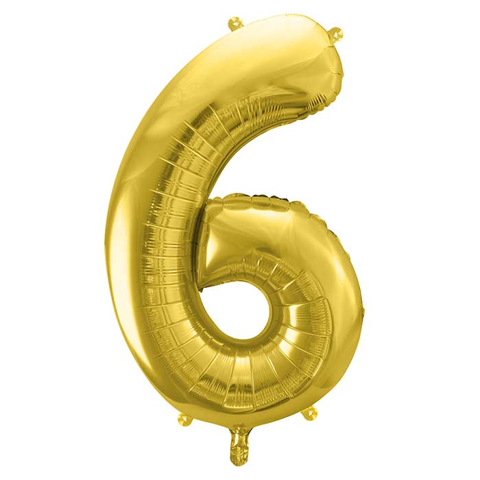 White Gold Number Balloons 0-9 - 28 inches