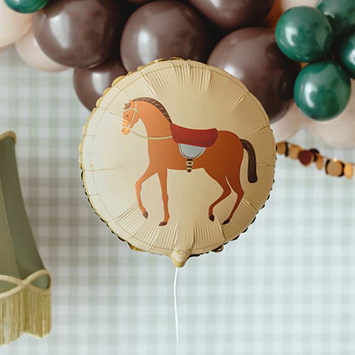 Brown Horse Foil 18 Inch