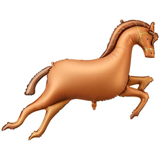 Brown Horse Foil Balloon 125x100cm | Party Save Smile
