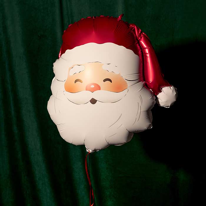 Santa Claus Shaped Foil Balloon 42 x 43.5 cm